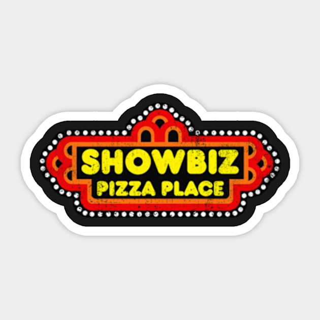 Showbiz Pizza Faded Sticker by TopCityMotherland